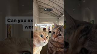 Two Cats Meme By hudart9 shorts viralshorts catshorts [upl. by Icyac]