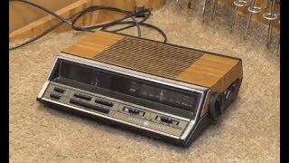 Clean and Repair General Electric 74666A Clock Radio [upl. by Mora219]