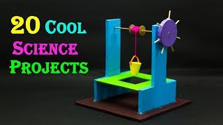 20 Cool Science Projects For School Students [upl. by Leikeze628]