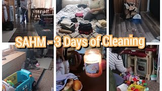 SAHM 3 Days Cleaning Motivation [upl. by Aronoff535]