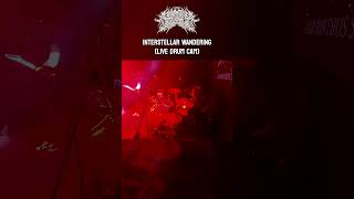 Labyrinthus Stellarum  Interstellar Wandering Live Drum cam blackmetal drummer live [upl. by Adnak]