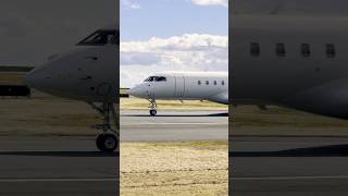 Bombardier BD7001A11 taxiing in HNL Int’l Airport bombardier planespotting airplane [upl. by Tak804]