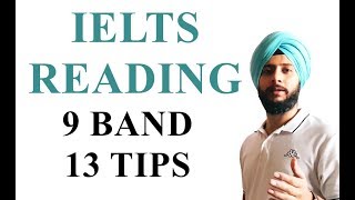 HOW TO PREPARE FOR IELTS READING  TOP 13 TIPS IN HINDI [upl. by Asa246]