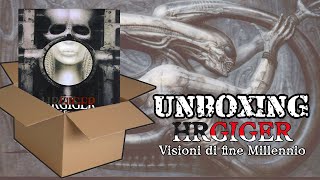 UNBOXING  Hans R Giger Visioni di fine millennio [upl. by Cathrine]