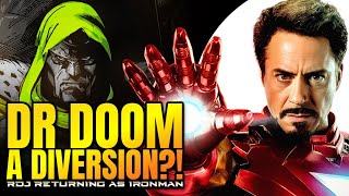 Robert Downey Jr Gets HUNDRED MILLION to Play Doctor Doom in MCU Think Again Marvels Stark Plan [upl. by Harahs]