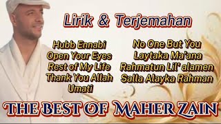 Maher Zain Hubb Ennabi Lirik amp Terjemahan Mix maherzain laguislami laguviral [upl. by Nosecyrb83]