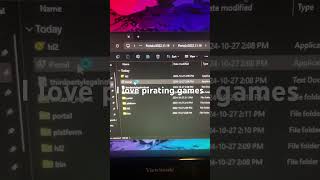 I love pirating games❤️❤️❤️ piracy pirating trending [upl. by Fassold]