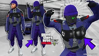 GTA 5 Tryhard Outfit Tutorial IIIOIII Extreme Strike Vest [upl. by Creigh491]