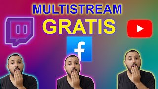 🔴 COMO HACER MULTISTREAM GRATIS en OBS STUDIO 2023  Seventi [upl. by Siloam]