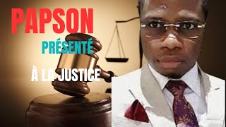 🇹🇬 PAPSON ACCOMPAGNÉ PAR LA POPULATION ET LES FORCES DE LORDRE A LA JUSTICE 🇹🇬 [upl. by Ettezyl]