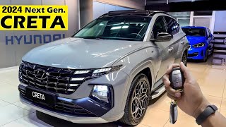 NEW 2024 HYUNDAI CRETA FACELIFT INDIA All Details Hyundai CRETA 2024 [upl. by Nossah]