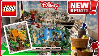 LEGO WALT DISNEY WORLD  UPDATE  SEVEN DWARFS MINE TRAIN [upl. by Towland]