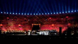 Riccardo Cocciante  quotLa festa siamo noiquot quotGiulietta e Romeoquot  Arena di Verona 300509  221 [upl. by Acinorrev]