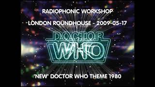 New Doctor Who Theme  Radiophonic Workshop Live  London Roundhouse 2009 [upl. by Lehmann]