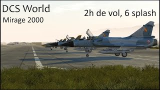 DCS M2000  Sortie mouvementée sous les nuages dOpenConflict [upl. by Gusba2]