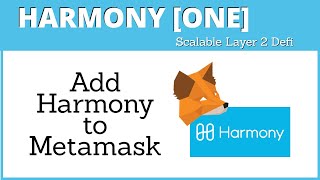 Add Harmony One to Metamask [upl. by Daryn]