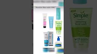 Cleanser for sensitive skin dry skin skincare skincareroutine [upl. by Ebbarta]