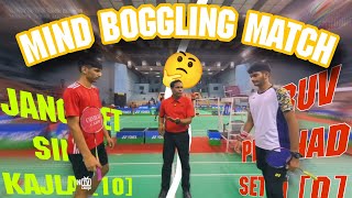 Jangjeet Singh Kajla 10 Vs Dhruv Pershad Sethi  All India Sub Junior Ranking Badminton MB tv [upl. by Nenad]