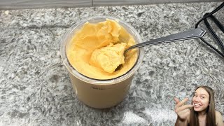 ORANGE ICE CREAM USING THE NINJA CREAMI [upl. by Anawahs734]