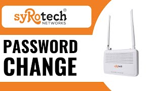 How to Change Wifi Password on Syrotech Router  Full Guide 2024 [upl. by Rizzo]