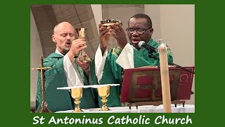 HOLY MASS  28th Sunday of Ordinary Time St Antoninus Church Oct 15 2023 [upl. by Nosnevets]