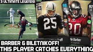 THIS PLAYER CATCHES EVERYTHING RONDE BARBER amp BILETNIKOFF Madden 18 Ultimate Team [upl. by Jacynth]