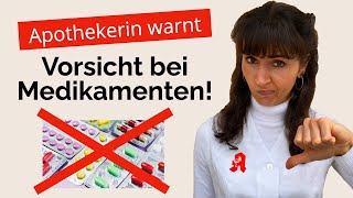 Apothekerin spricht Klartext Willst du chronisch gesund bleiben nimm keine Medikamente voreilig [upl. by Chilson]