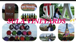 A place for wine lovers near Mumbai SULA VINEYARDS 🥂 [upl. by Ardnohsed93]