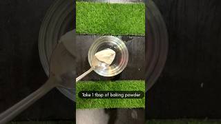 How to check baking powder is active or expired food viralshorts viralshort viralvideo shorts [upl. by Eenet]