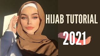 Chiffon Hijab Tutorial 2021 [upl. by Harat683]