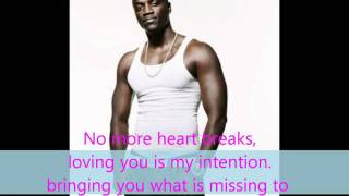 Akon ft J Randall  Oh La La Lyrics [upl. by Anevad681]