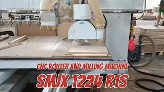 CNC Router And Milling Machine  SMJX 1224 R1S [upl. by Giorgi403]