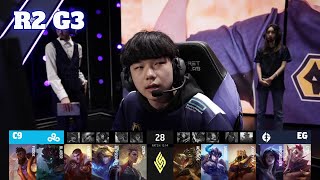 C9 vs EG  Game 3  Round 2 Playoffs S13 LCS Summer 2023  Cloud 9 vs Evil Geniuses G3 full [upl. by Aynom832]