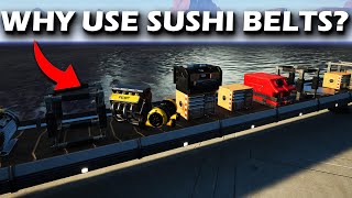 Why Use Sushi Belts  Satisfactory Mixed Belt Guide [upl. by Varion]