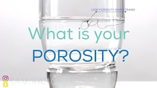 How To Find Out Your Hair Porosity  Strand Test on High amp Low Porosity Natural Hair  Samirah Gilli [upl. by Aissyla]