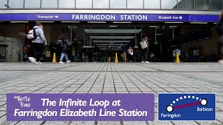 The Infinite Loop at Farringdon Station [upl. by Lenehc]