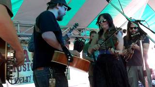 LAY DOWN SALLY Cornmeal Greensky Bluegrass rock covers Eric Clapton song 2011 Harvest Fest [upl. by Treb]