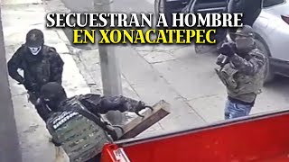 Así fue el presunto secuestro de “El Nacato” en Santa María Xonacatepec [upl. by Pickford]