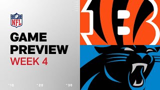 Cincinnati Bengals vs Carolina Panthers  2024 Week 4 Game Preview [upl. by Kester]