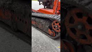 TREX 44 ROBOTIC SLOPE MOWER GETTING MUDDY [upl. by Ahsitul212]