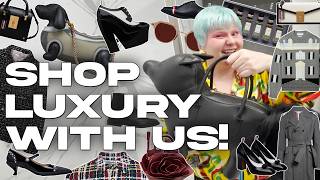 LUXURY SHOPPING VLOG ft Marni Valentino Thom Browne Louis Vuitton [upl. by Anul498]