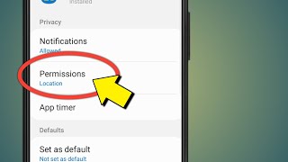 Samsung App Permission Setting  Samsung J7 Me App Permission Kaise Hataye [upl. by Held]