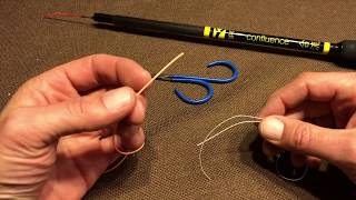 How to Attach Any Line to a Tenkara Rod [upl. by Elnar]