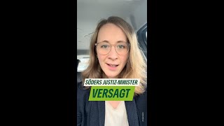 Söders JustizMinister versagt [upl. by Ivek]