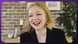 Cant get enough Succession We chat to Sarah Snook on her role as Siobhan quotShivquot Roy [upl. by Mode]