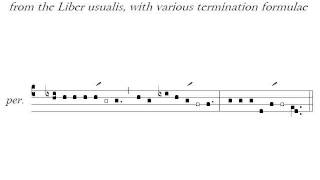 Gregorian Mode Peregrinus [upl. by Byram212]