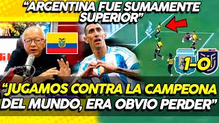 ECUATORIANOS EXPLOTAN por PERDER VS ARGENTINA  SON LOS CAMPEONES DEL MUNDO FUERON SUPERIORES [upl. by Franci312]