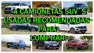 🔥4 CAMIONETAS USADAS BARATAS seminuevas🔥4 Camionetas Que se compran y Se VENDEN RAPIDO🔥 [upl. by Waring483]