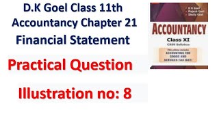 Class 11th Accountancy Illustration no 8 Chapter 21 Financial Statement Trading Account [upl. by Columbyne]