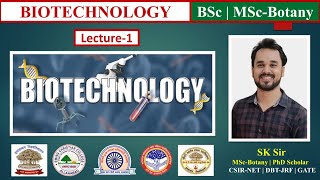 Biotechnology  Lecture1  Tools use in Recombinant DNA Technology  Vector  Restriction Enzyme [upl. by Anelahs589]